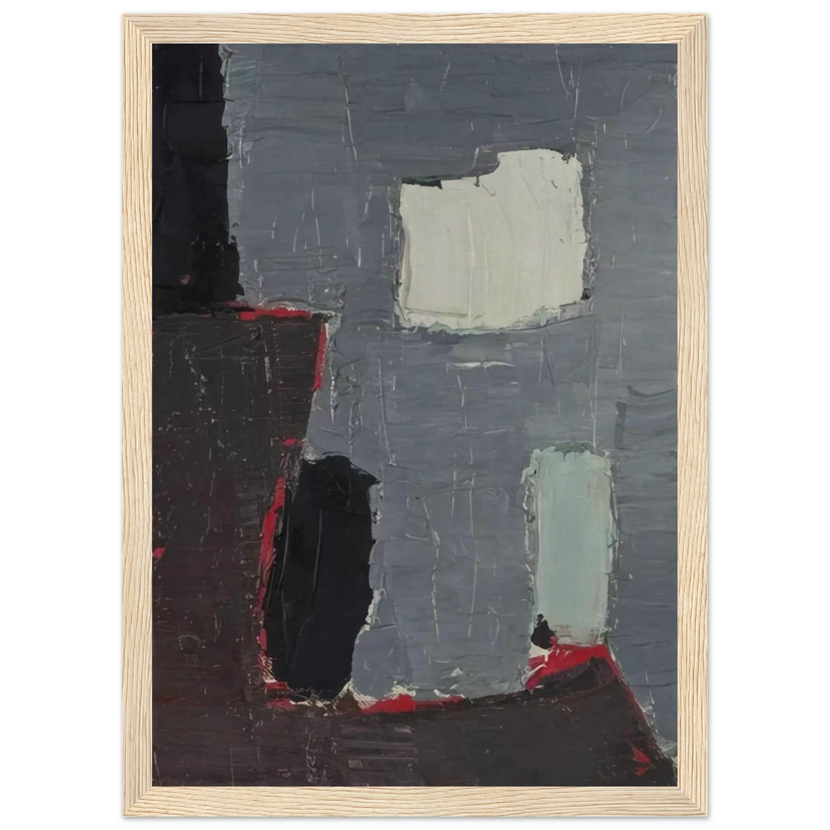 Composition - 1950 Framed Poster | Nicolas de Stael Framed Prints Wall Art | Nicolas De Stael Shop