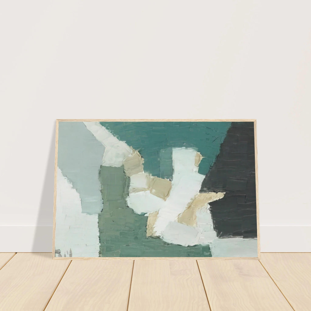 Composition - 1949 Framed Poster | Nicolas de Stael Framed Prints Wall Art | Nicolas De Stael Shop