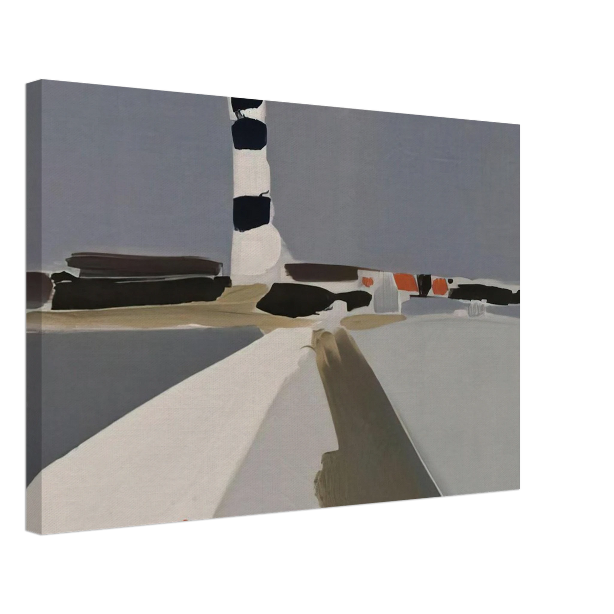 Le Phare - 1952 Canvas | Nicolas de Stael Canvas | Nicolas De Stael Shop