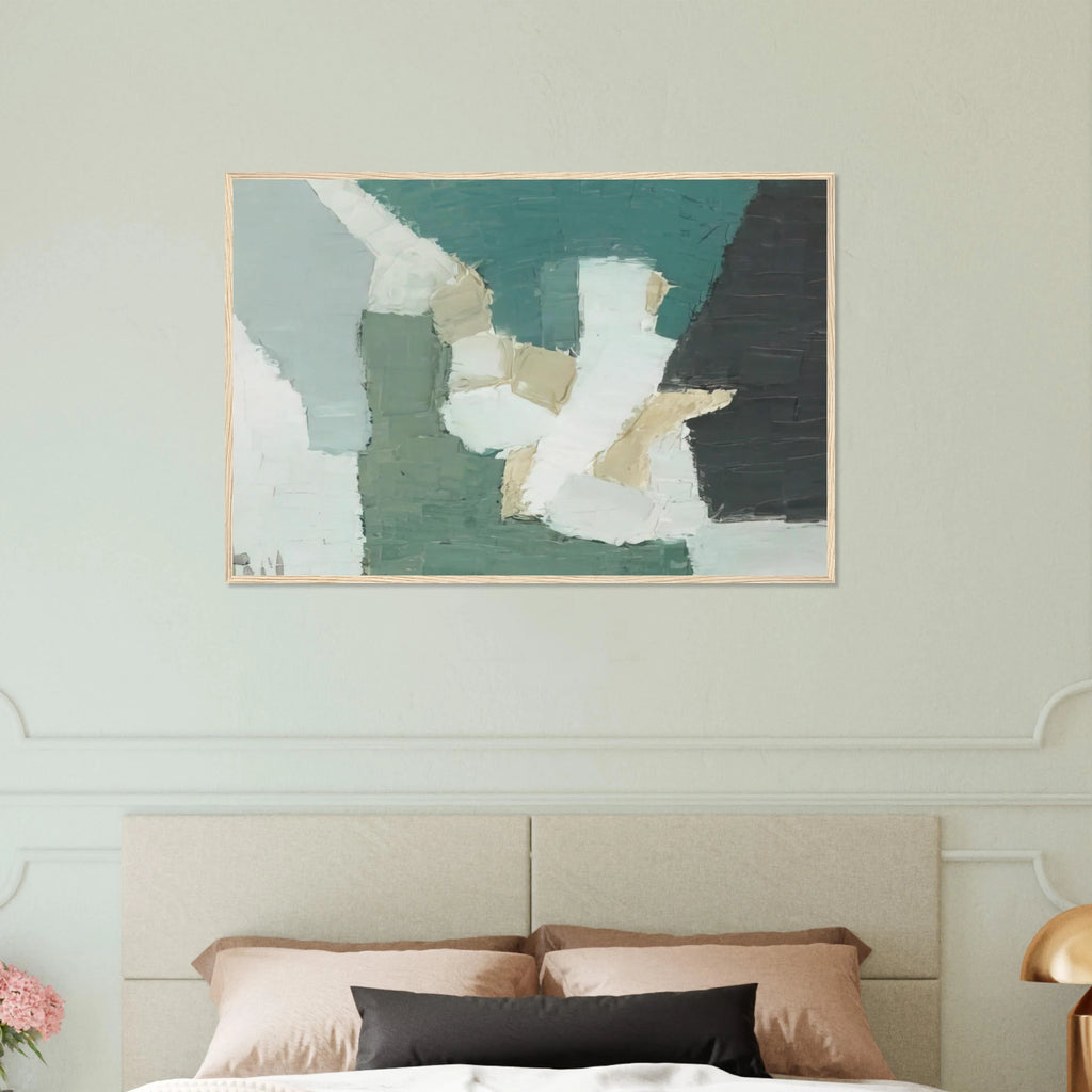 Composition - 1949 Framed Poster | Nicolas de Stael Framed Prints Wall Art | Nicolas De Stael Shop