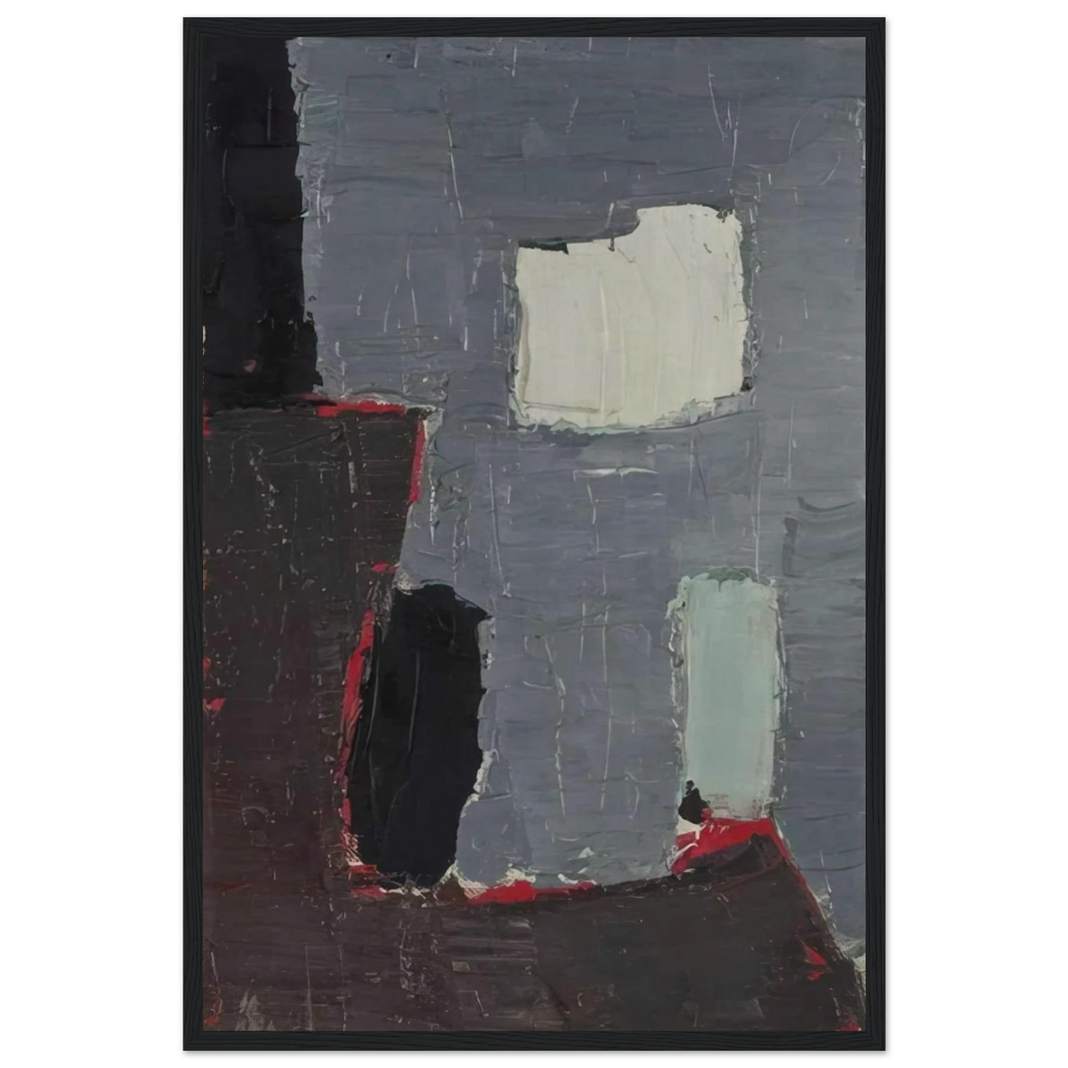 Composition - 1950 Framed Poster | Nicolas de Stael Framed Prints Wall Art | Nicolas De Stael Shop