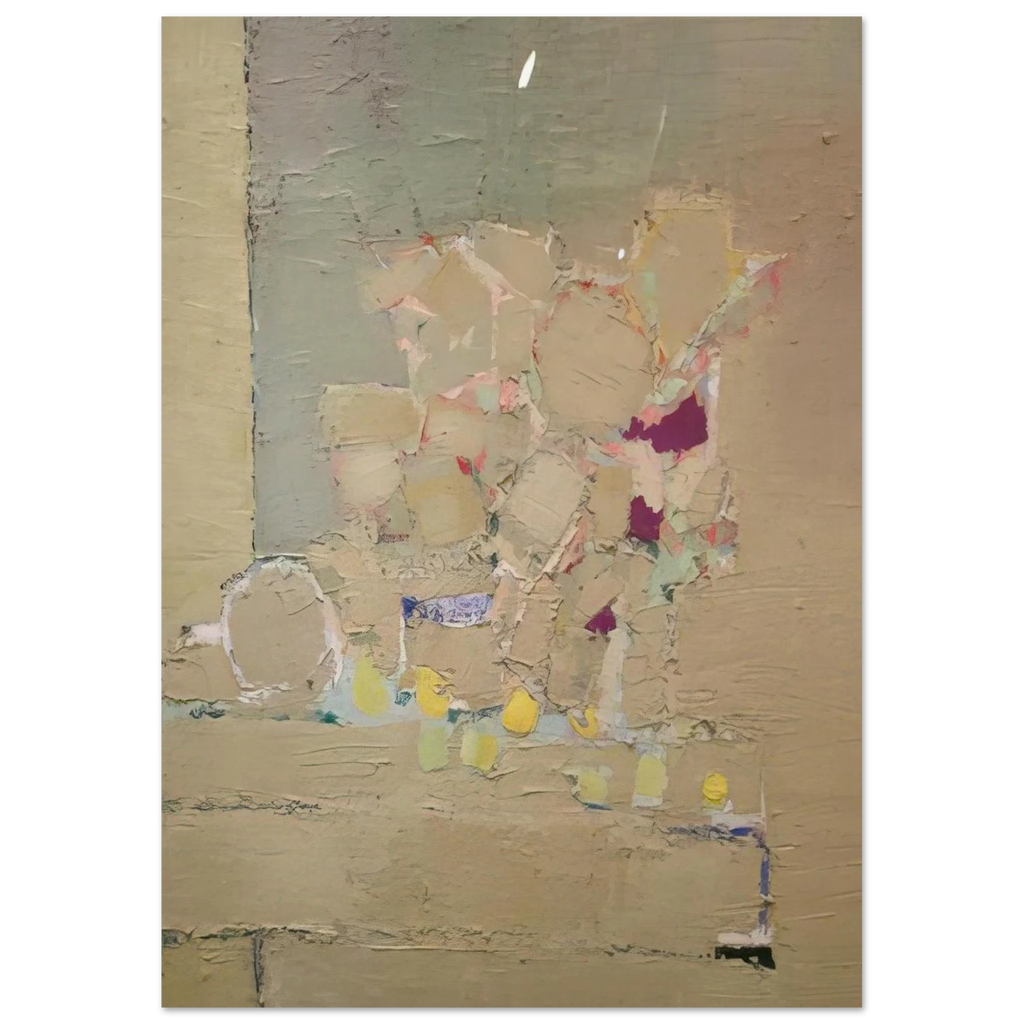 Flowers - 1953 Poster | Nicolas de Stael Poster | Nicolas De Stael Shop