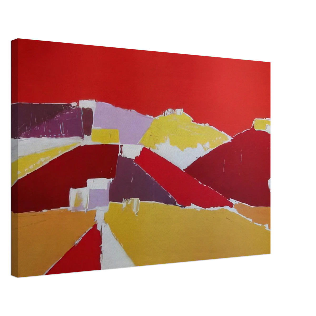 Agrigente - 1953 Canvas | Nicolas de Stael Canvas | Nicolas De Stael Shop