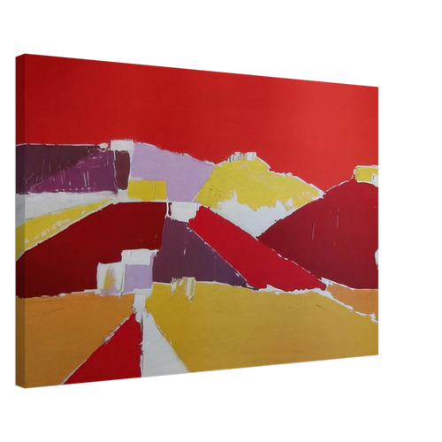 Agrigente - 1953 Canvas | Nicolas de Stael Canvas | Nicolas De Stael Shop