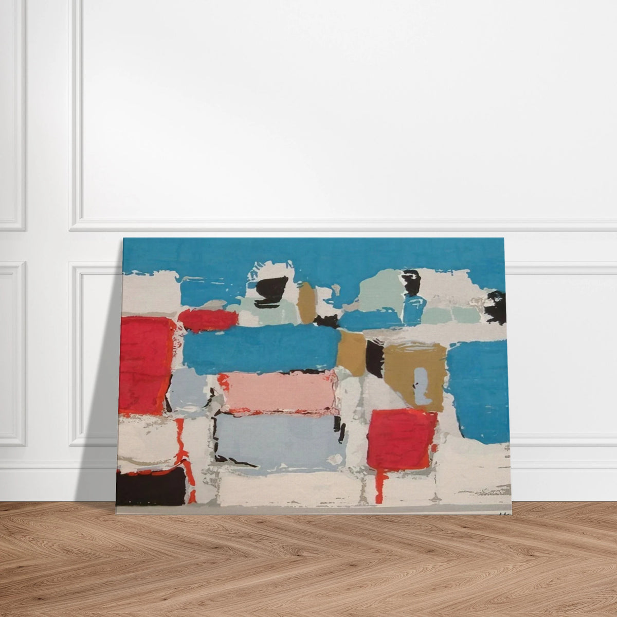 Méditerranée 01 - Art Informel Canvas | Nicolas de Stael Canvas | Nicolas De Stael Shop