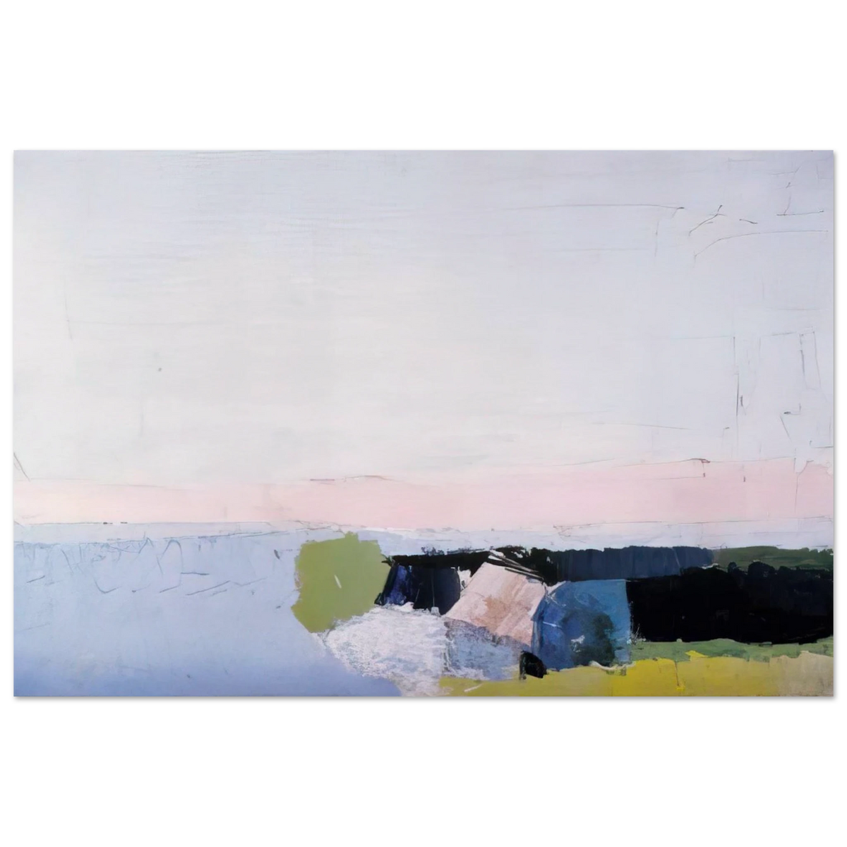Bord de Mer - 1952 Poster | Nicolas de Stael Poster | Nicolas De Stael Shop