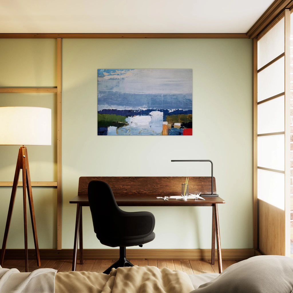 Paysage du midi - Art Informel Canvas | Nicolas de Stael Canvas | Nicolas De Stael Shop