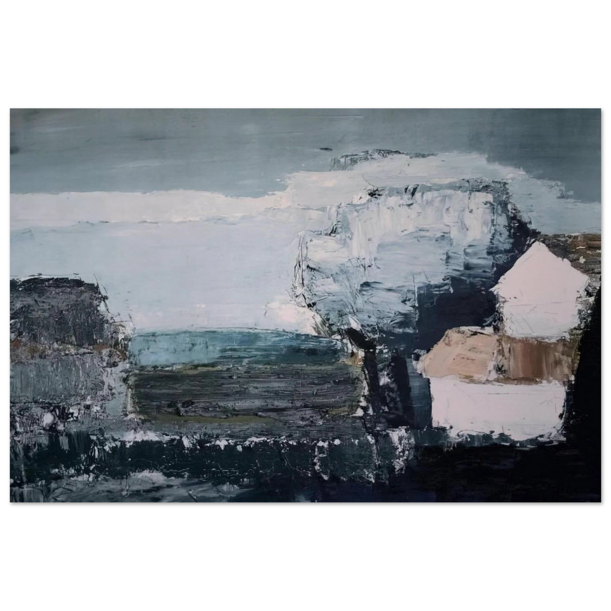 Paysage méditerranéen - 1953 Poster | Nicolas de Stael Poster | Nicolas De Stael Shop