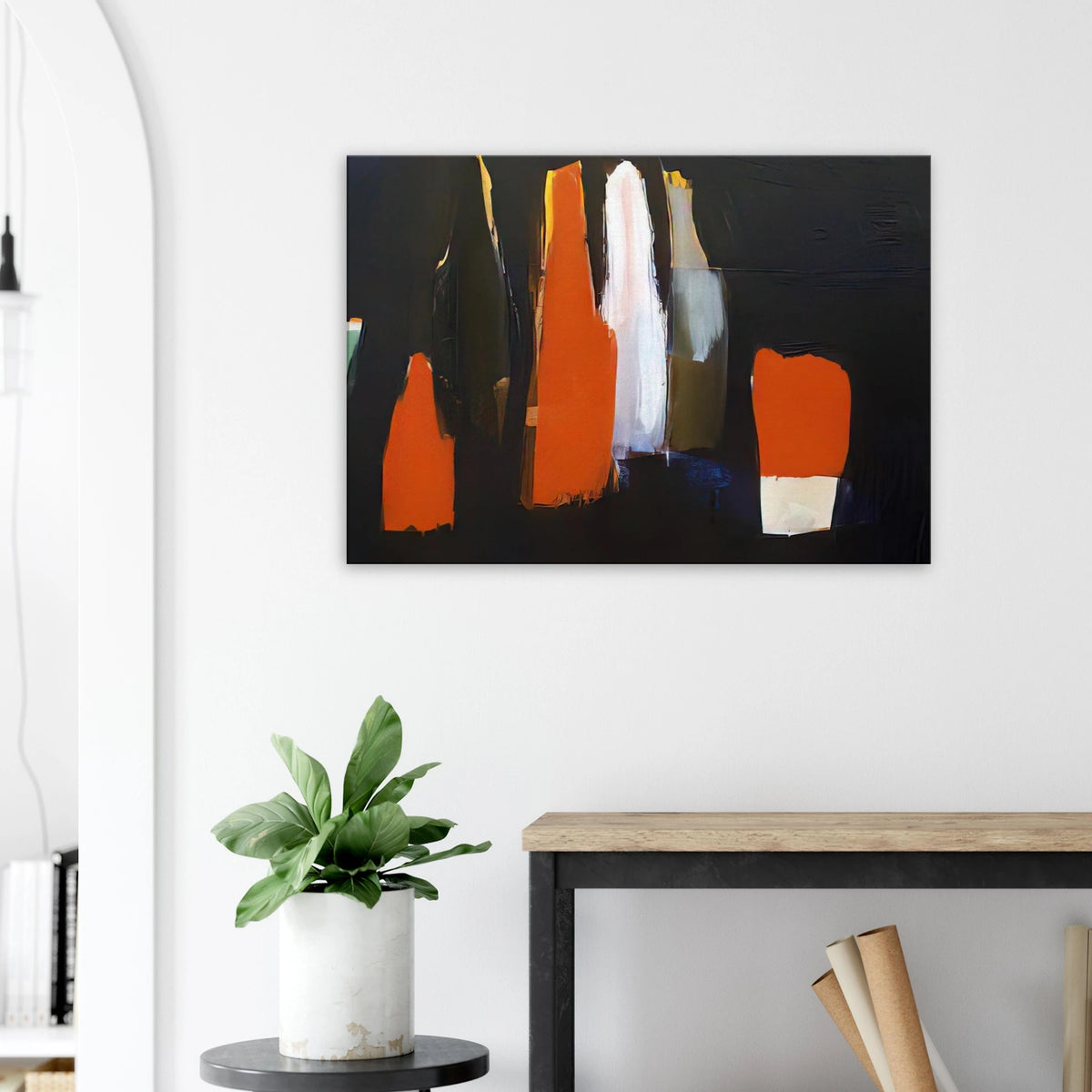 Bouteilles - Art Informel Canvas | Nicolas de Stael Canvas | Nicolas De Stael Shop