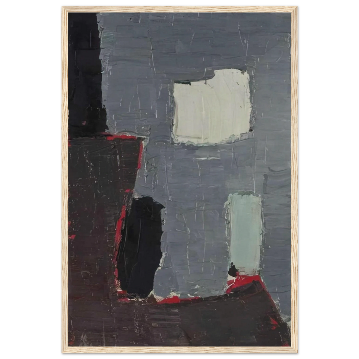 Composition - 1950 Framed Poster | Nicolas de Stael Framed Prints Wall Art | Nicolas De Stael Shop