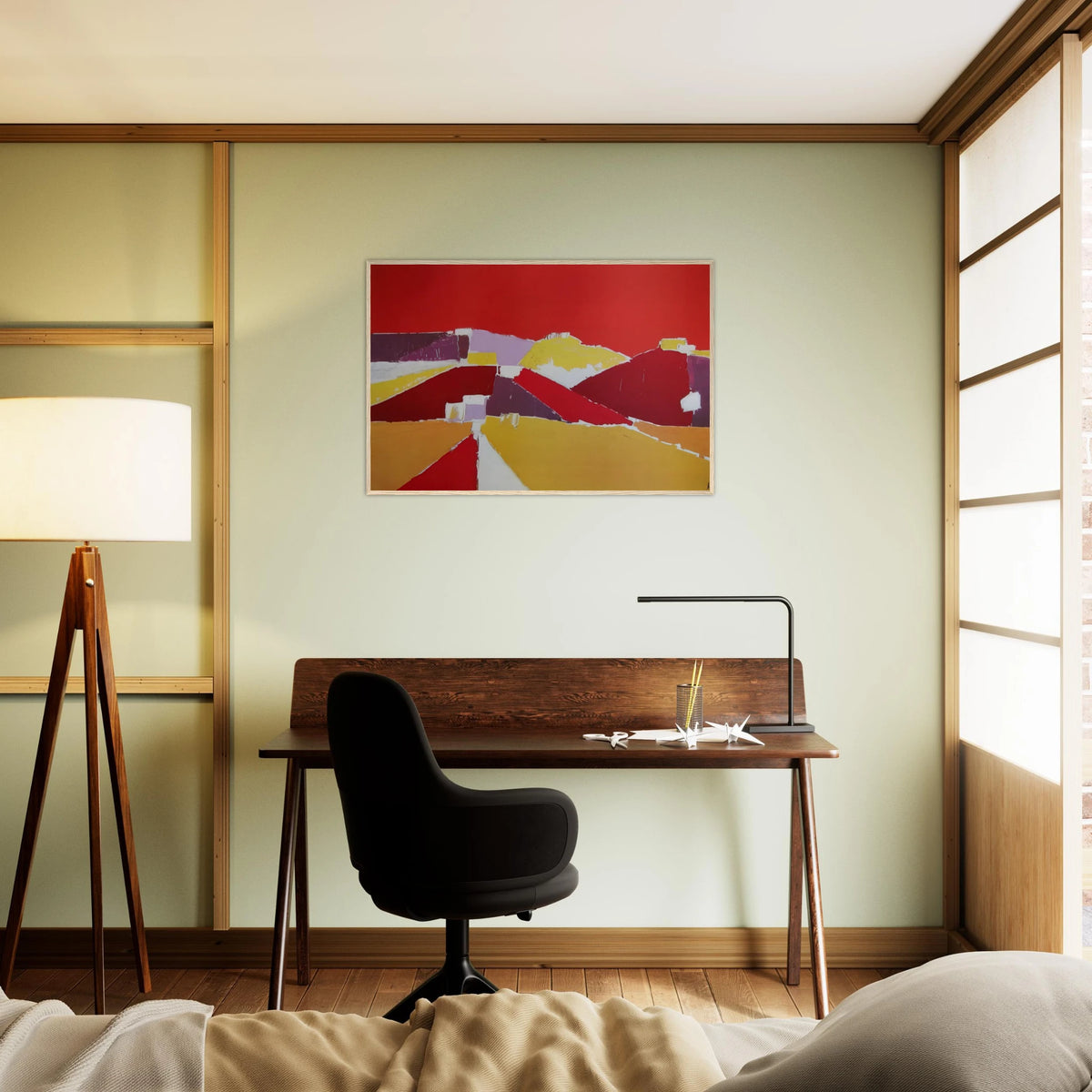 Agrigente - 1953 Framed Poster | Nicolas de Stael Framed Prints Wall Art | Nicolas De Stael Shop