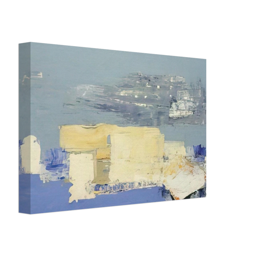 Paysage méditerranéen - Art Informel Canvas | Nicolas de Stael Canvas | Nicolas De Stael Shop