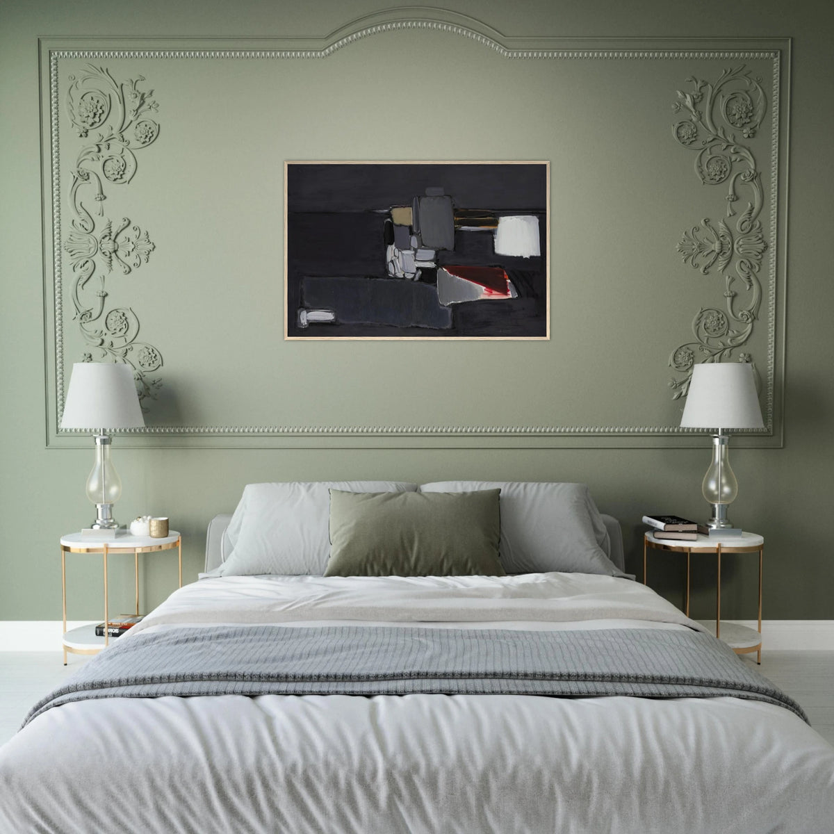 Nature morte en gris - 1955 Framed Poster | Nicolas de Stael Framed Prints Wall Art | Nicolas De Stael Shop