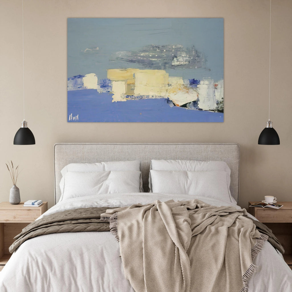 Paysage méditerranéen - Art Informel Poster | Nicolas de Stael Poster | Nicolas De Stael Shop