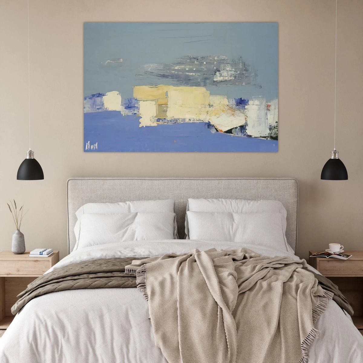 Paysage méditerranéen - Art Informel Poster | Nicolas de Stael Poster | Nicolas De Stael Shop