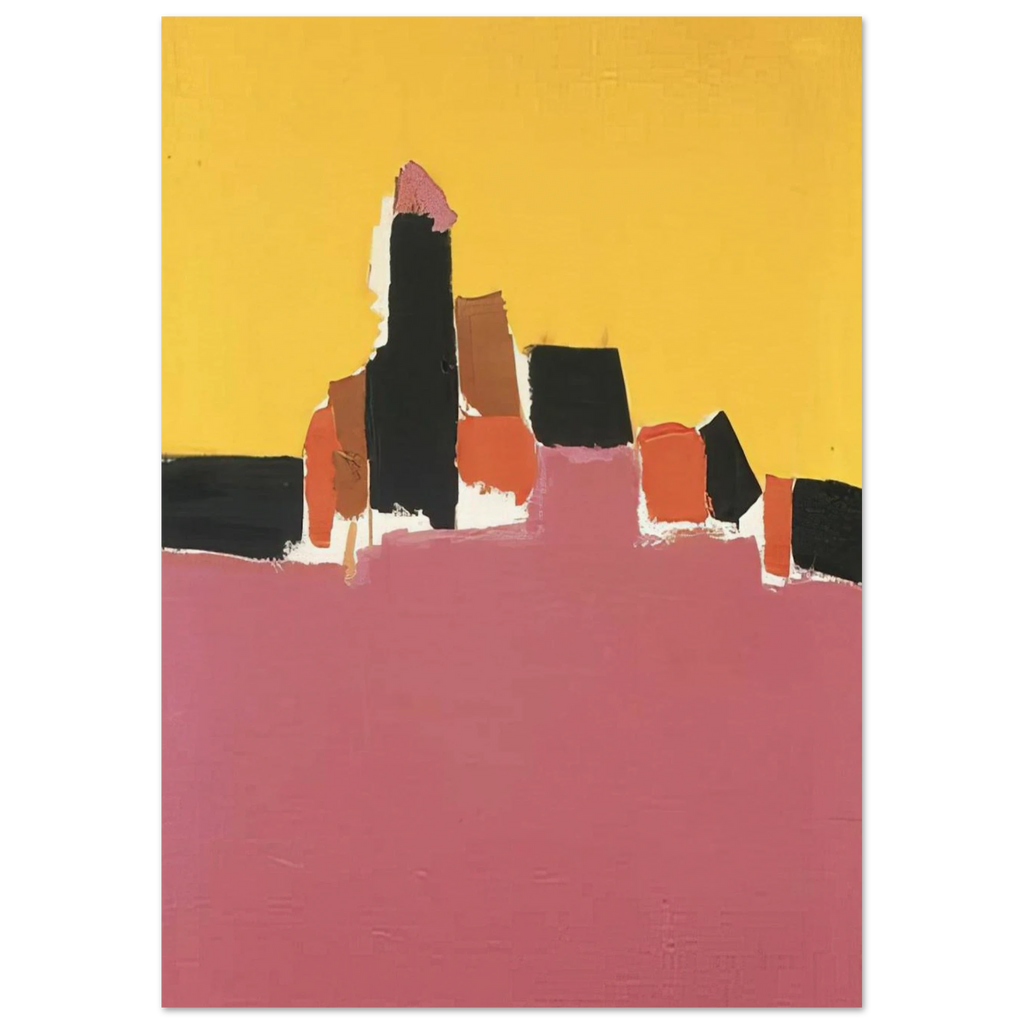 Syracuse - Lyrical Abstraction Poster | Nicolas de Stael Poster | Nicolas De Stael Shop