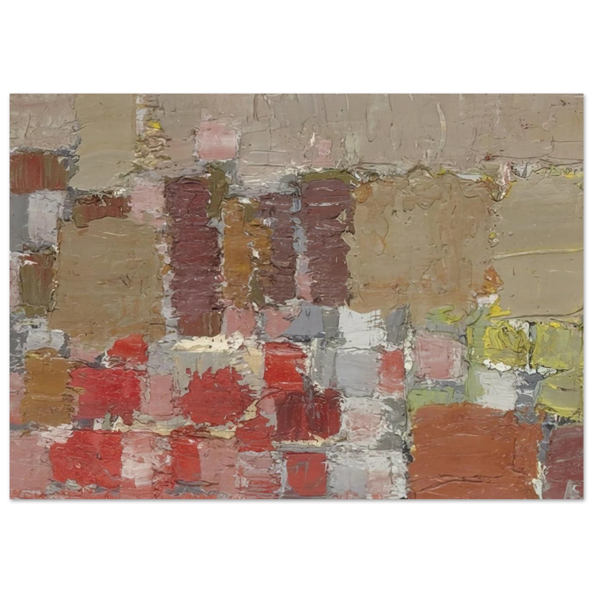 Composition - Art Informel Poster | Nicolas de Stael Poster | Nicolas De Stael Shop