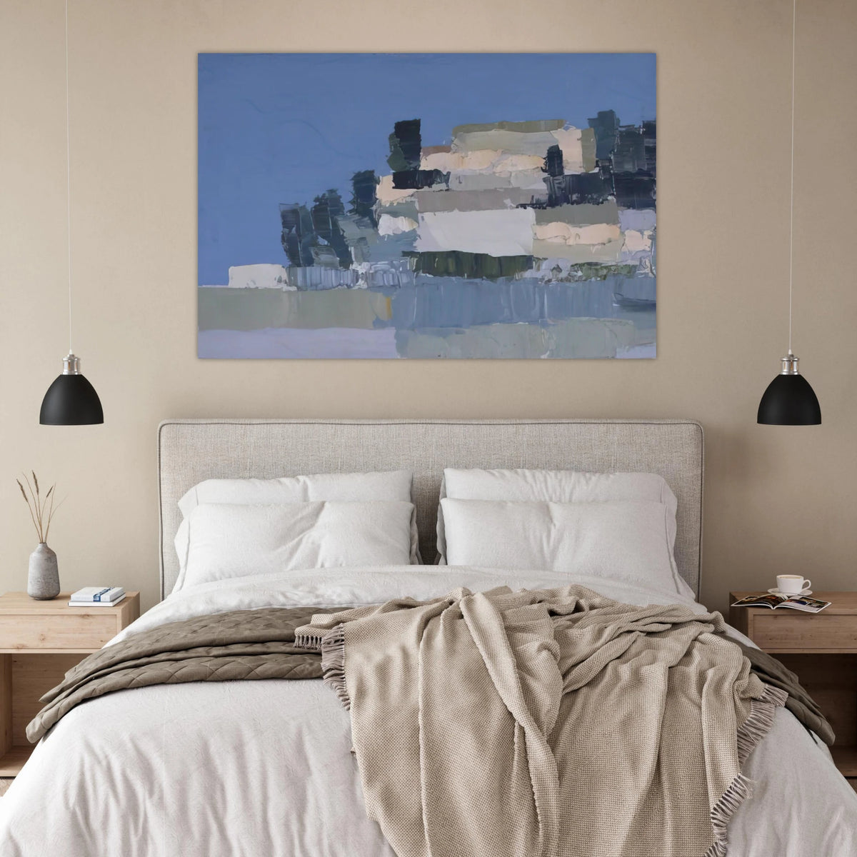 Ménerbes - Art Informel Poster | Nicolas de Stael Poster | Nicolas De Stael Shop