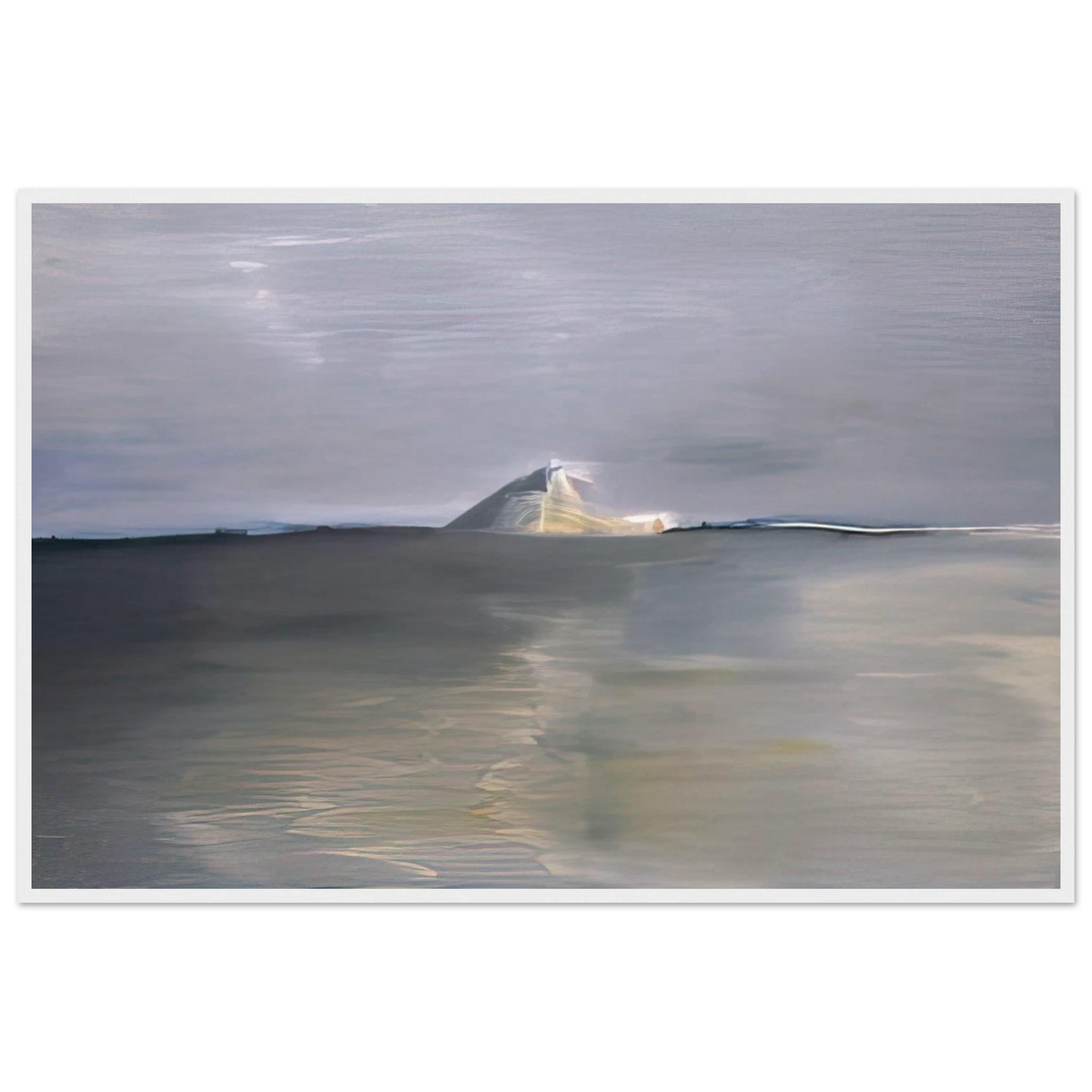 Marine au cap - Lyrical Abstraction Framed Poster | Nicolas de Stael Framed Prints Wall Art | Nicolas De Stael Shop