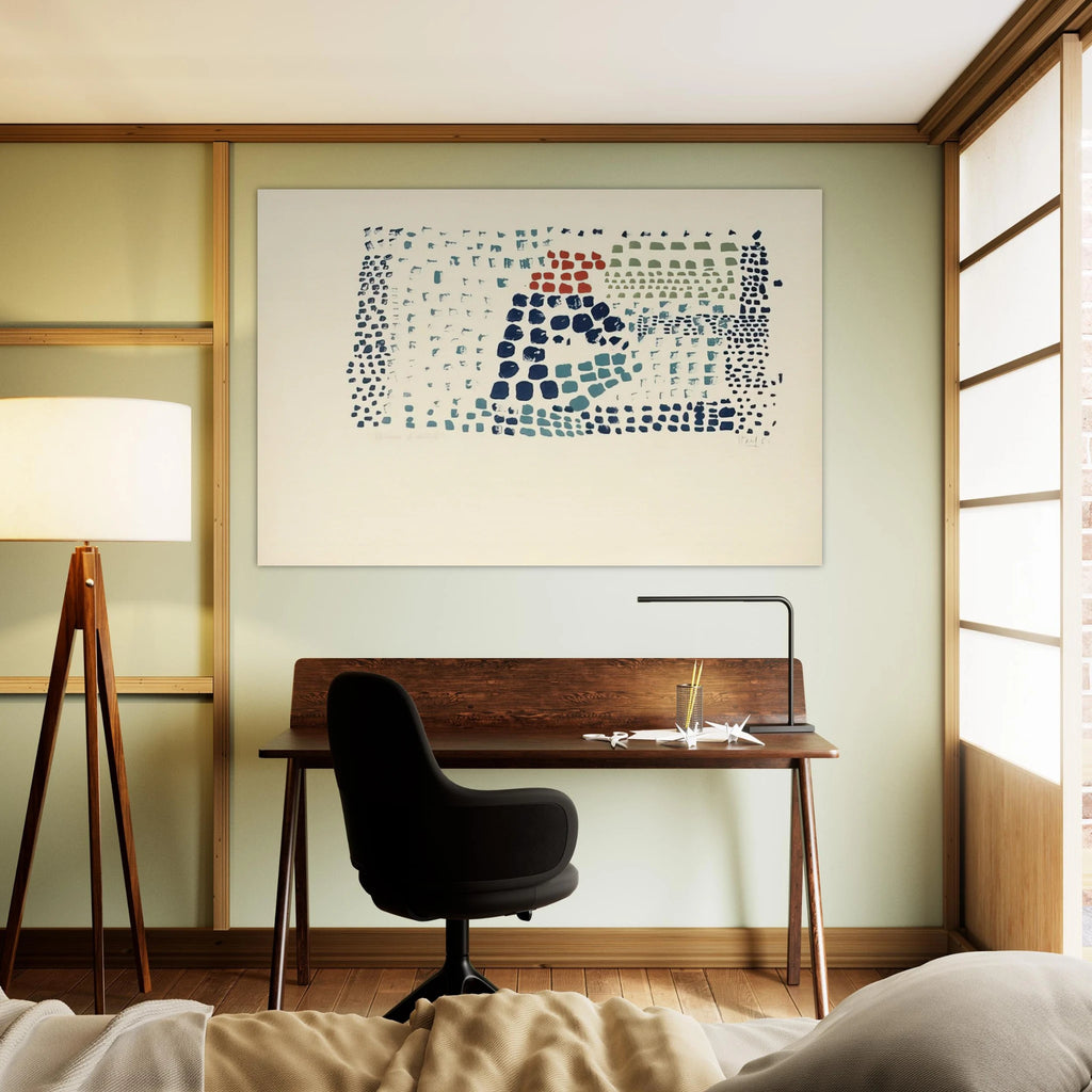 Study in Colour No. 1 Woimant Staël 93 - Art Informel Poster | Nicolas de Stael Poster | Nicolas De Stael Shop