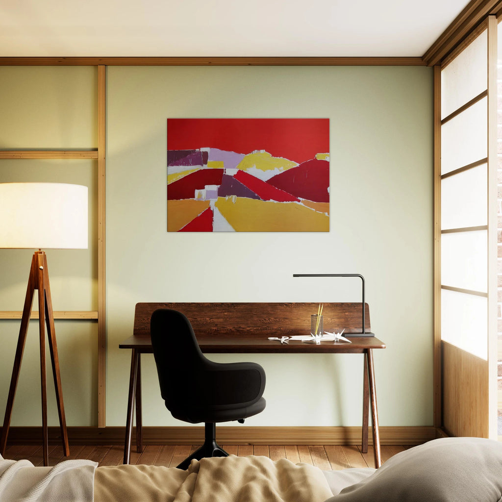 Agrigente - 1953 Canvas | Nicolas de Stael Canvas | Nicolas De Stael Shop