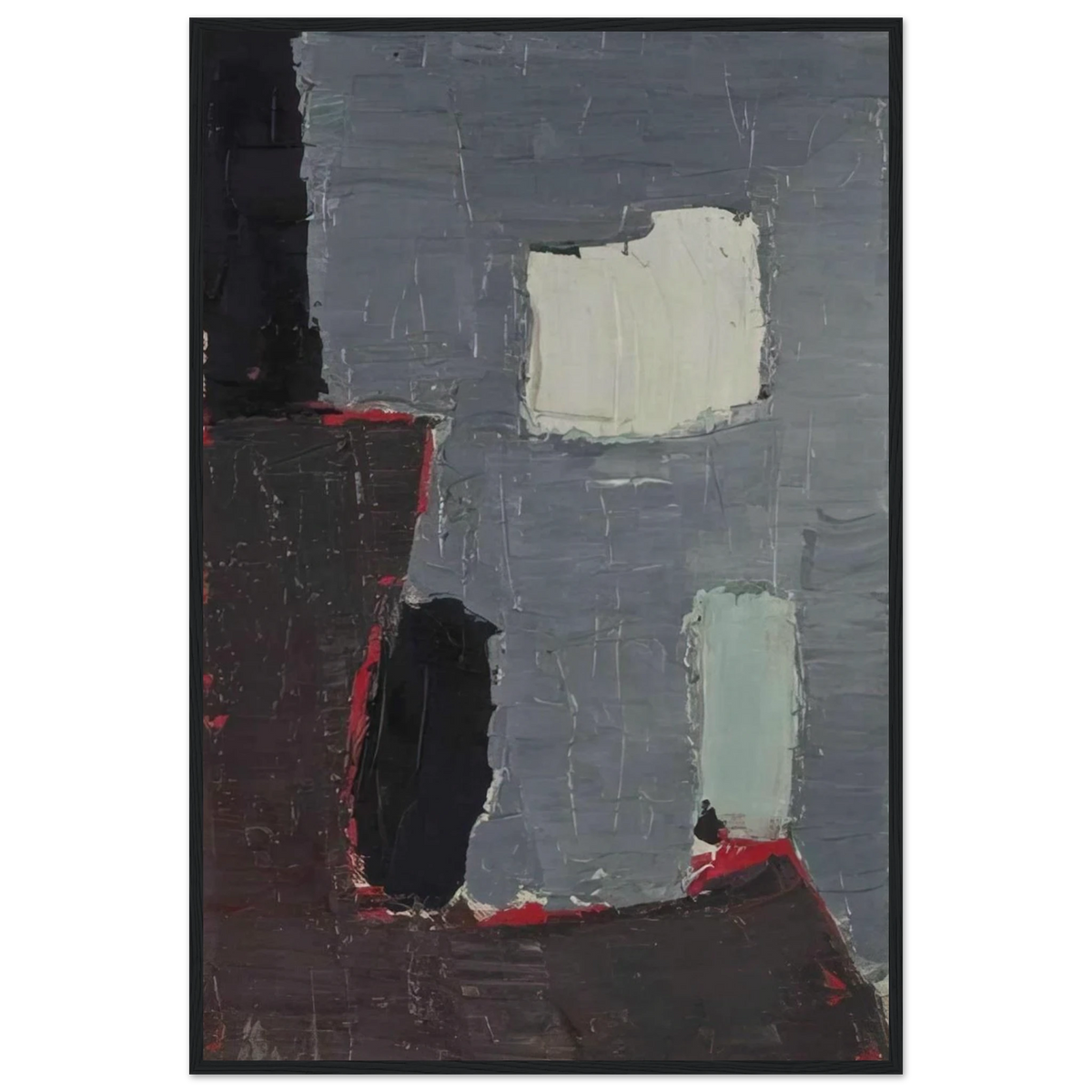 Composition - 1950 Framed Poster | Nicolas de Stael Framed Prints Wall Art | Nicolas De Stael Shop