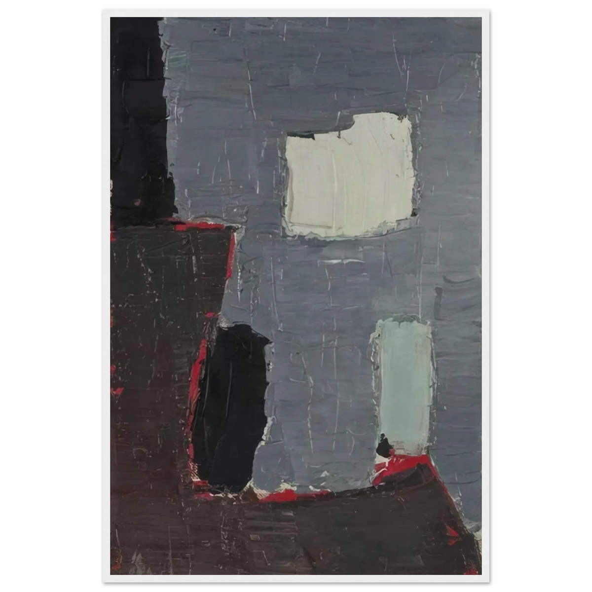 Composition - 1950 Framed Poster | Nicolas de Stael Framed Prints Wall Art | Nicolas De Stael Shop