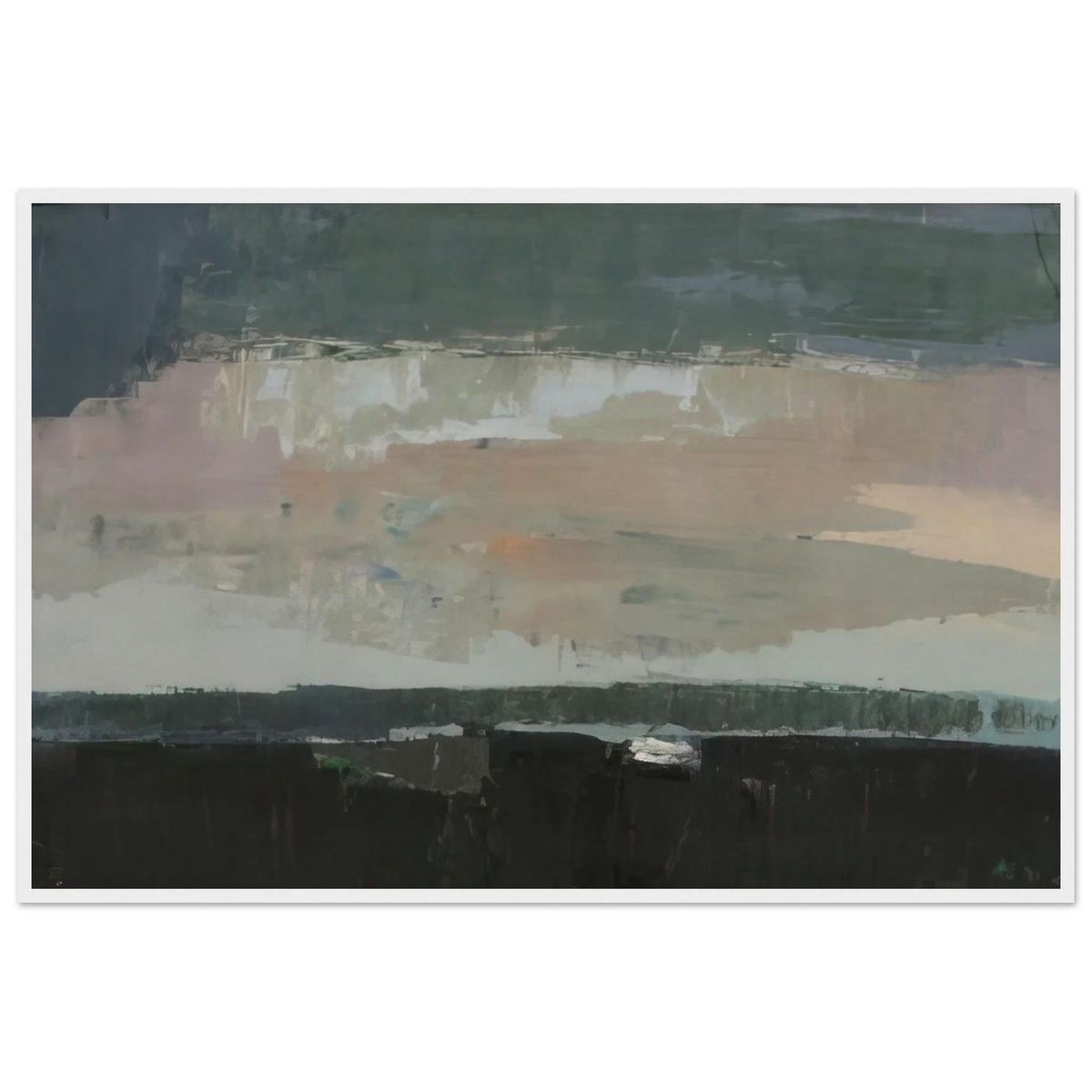 Gentilly - 1952 Framed Poster | Nicolas de Stael Framed Prints Wall Art | Nicolas De Stael Shop