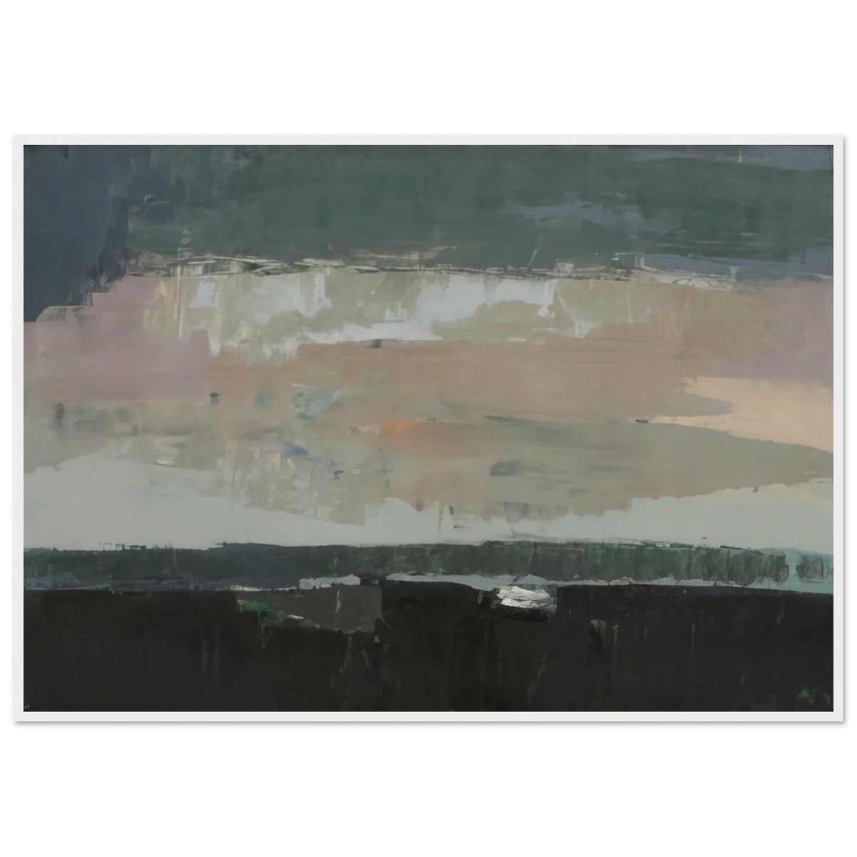 Gentilly - 1952 Framed Poster | Nicolas de Stael Framed Prints Wall Art | Nicolas De Stael Shop