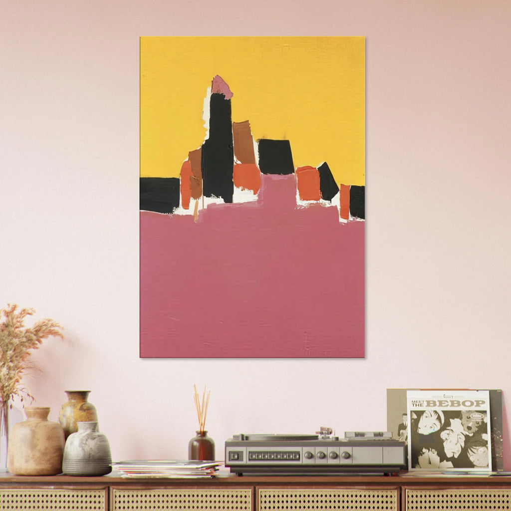 Syracuse - Lyrical Abstraction Canvas | Nicolas de Stael Canvas | Nicolas De Stael Shop