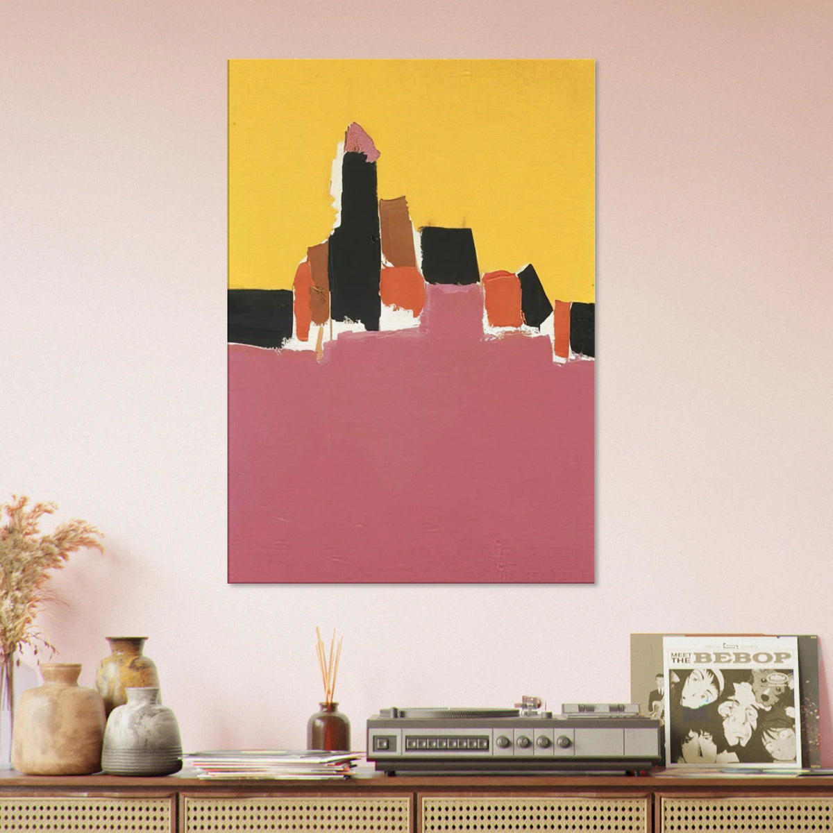 Syracuse - Lyrical Abstraction Canvas | Nicolas de Stael Canvas | Nicolas De Stael Shop