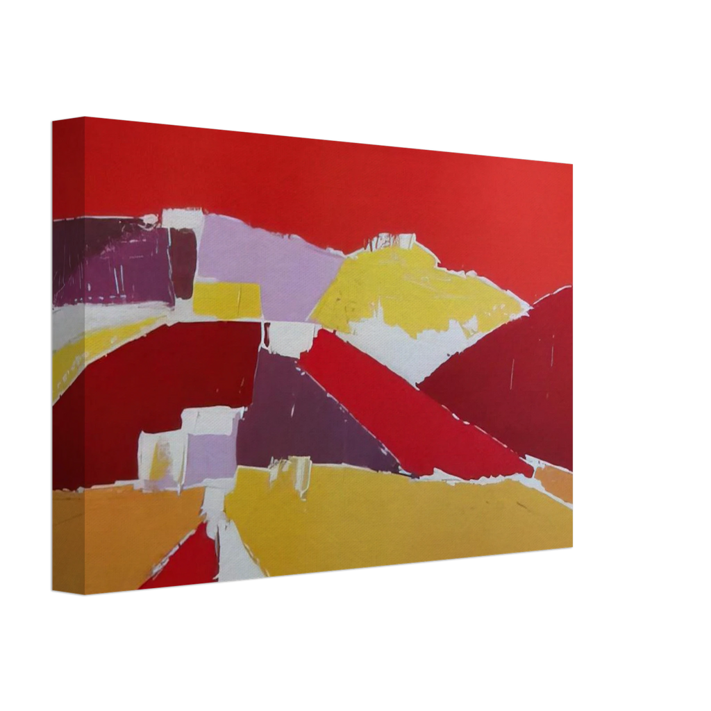 Agrigente - 1953 Canvas | Nicolas de Stael Canvas | Nicolas De Stael Shop