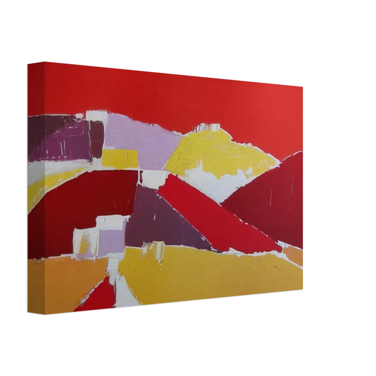 Agrigente - 1953 Canvas | Nicolas de Stael Canvas | Nicolas De Stael Shop