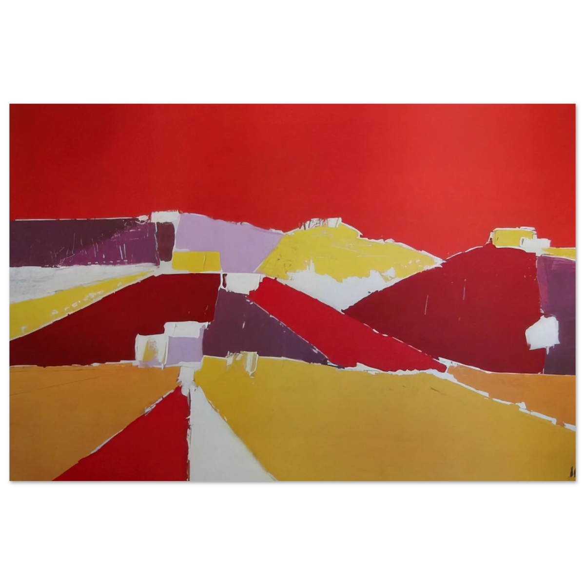 Agrigente - 1953 Poster | Nicolas de Stael Poster | Nicolas De Stael Shop
