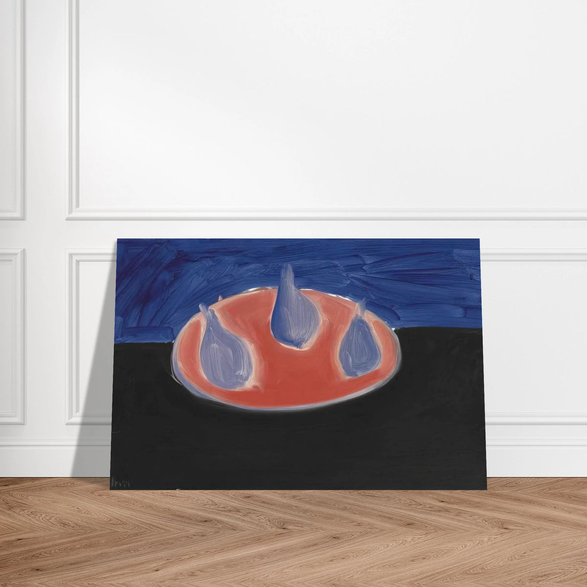 Poires sur une assiette rose - 1954 Poster | Nicolas de Stael Poster | Nicolas De Stael Shop