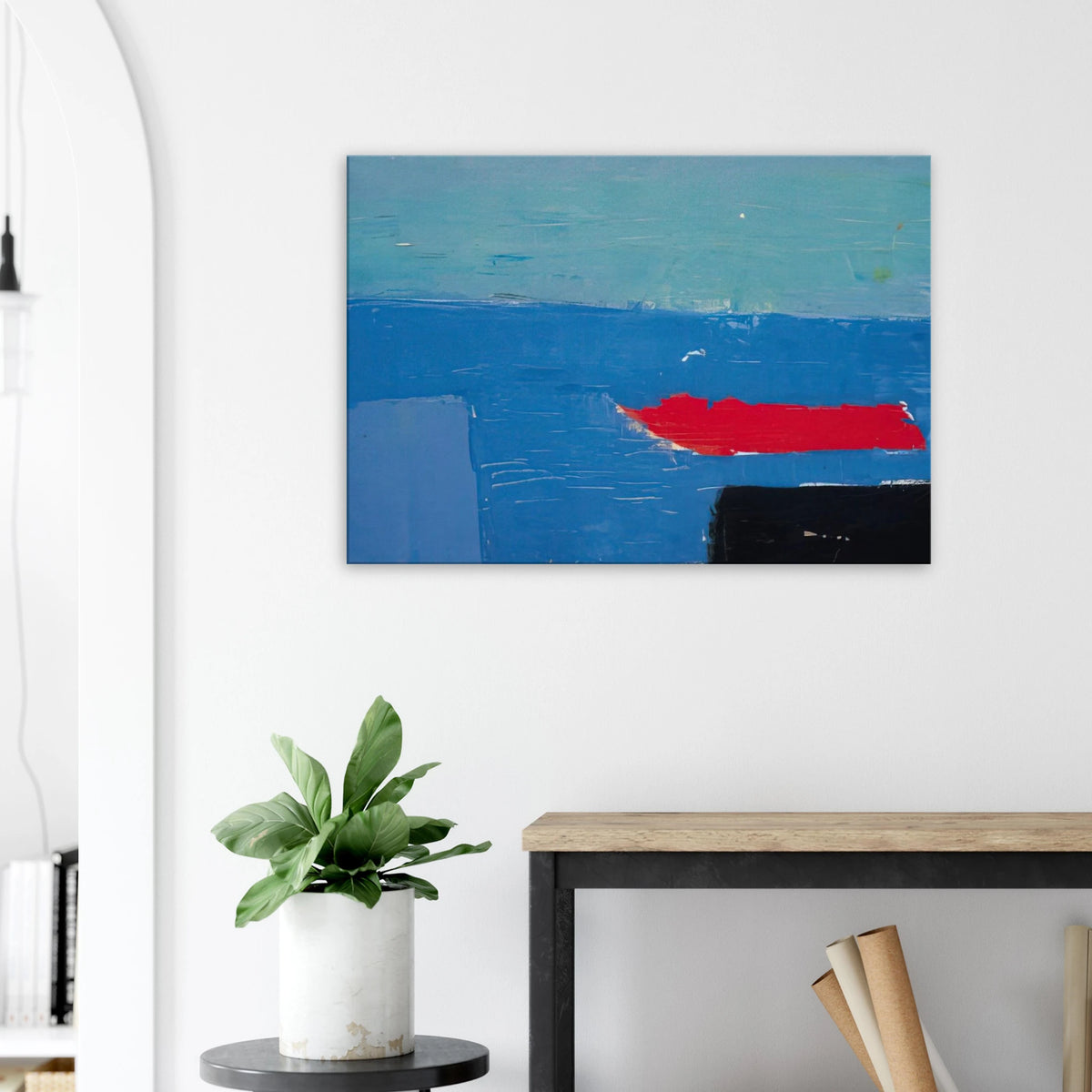 Bâteau - Lyrical Abstraction Canvas | Nicolas de Stael Canvas | Nicolas De Stael Shop