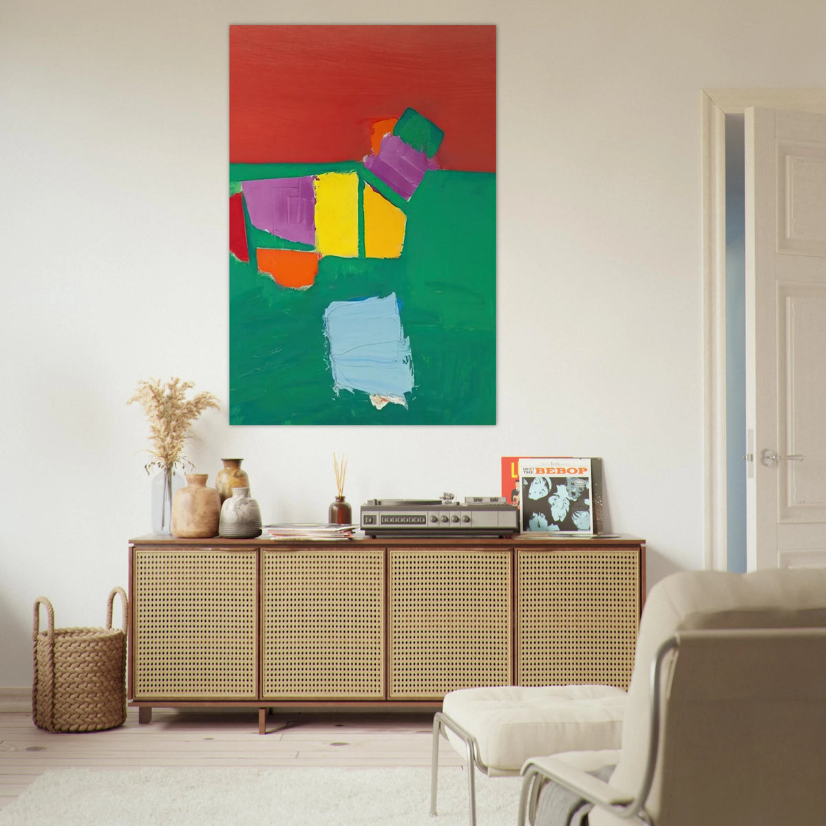 Les Martigues Composition - 1954 Poster | Nicolas de Stael Poster | Nicolas De Stael Shop