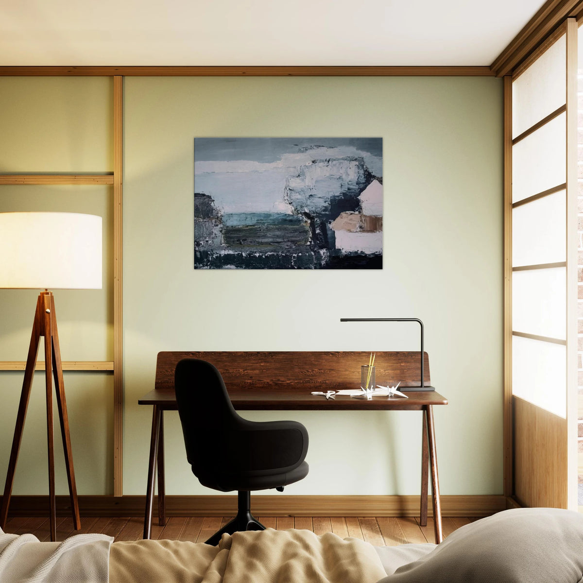 Paysage méditerranéen - 1953 Canvas | Nicolas de Stael Canvas | Nicolas De Stael Shop
