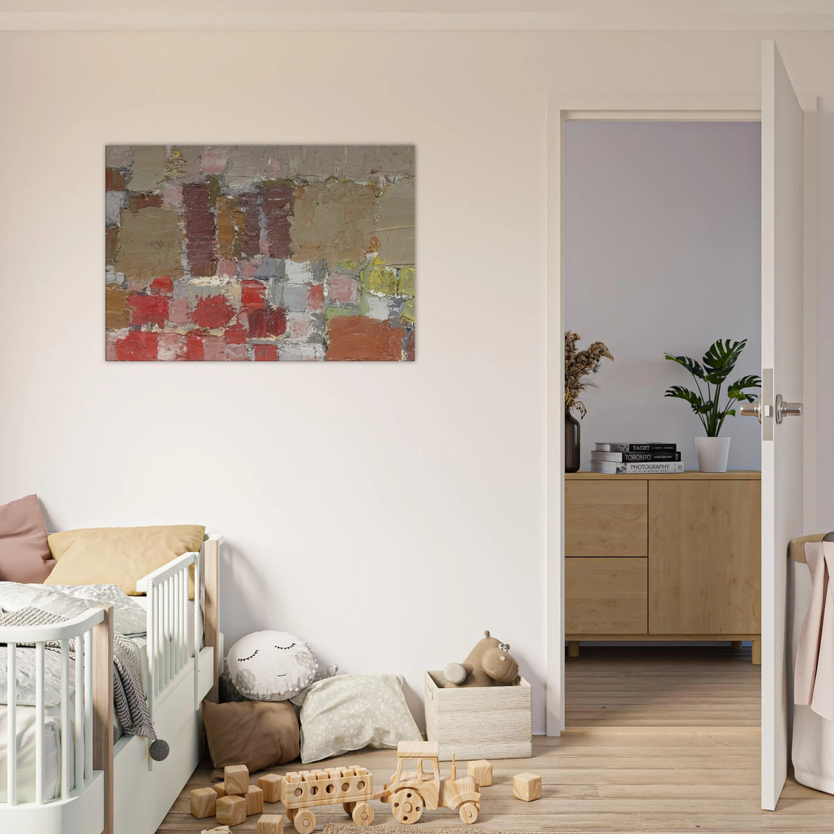 Composition - Art Informel Canvas | Nicolas de Stael Canvas | Nicolas De Stael Shop