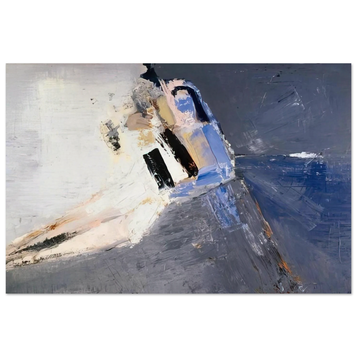 Figure accoudée - 1953 Poster | Nicolas de Stael Poster | Nicolas De Stael Shop
