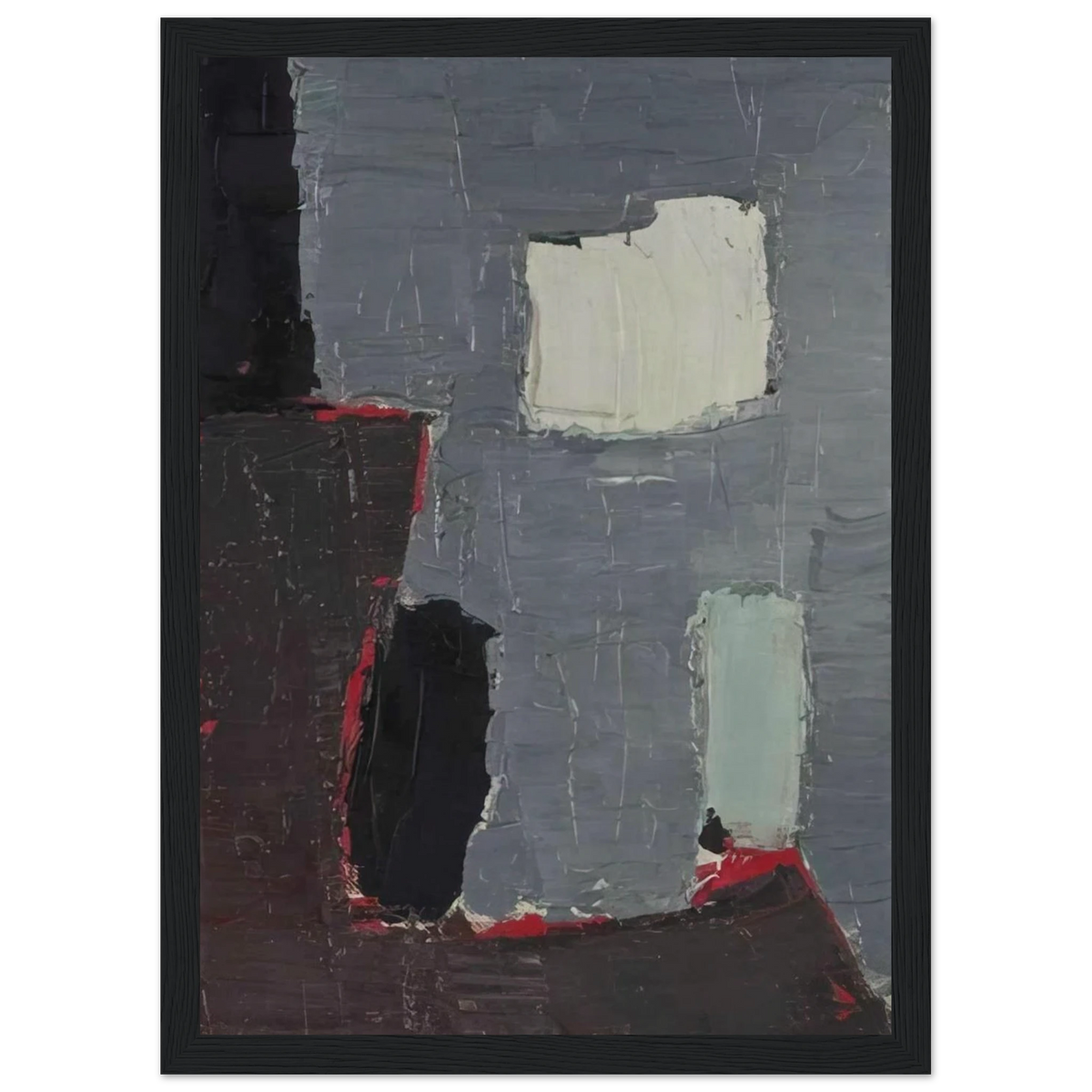 Composition - 1950 Framed Poster | Nicolas de Stael Framed Prints Wall Art | Nicolas De Stael Shop