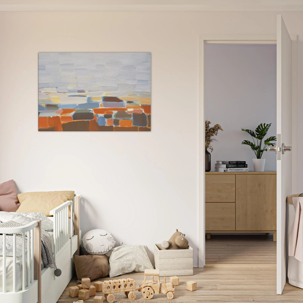 Ciel - Art Informel Canvas | Nicolas de Stael Canvas | Nicolas De Stael Shop
