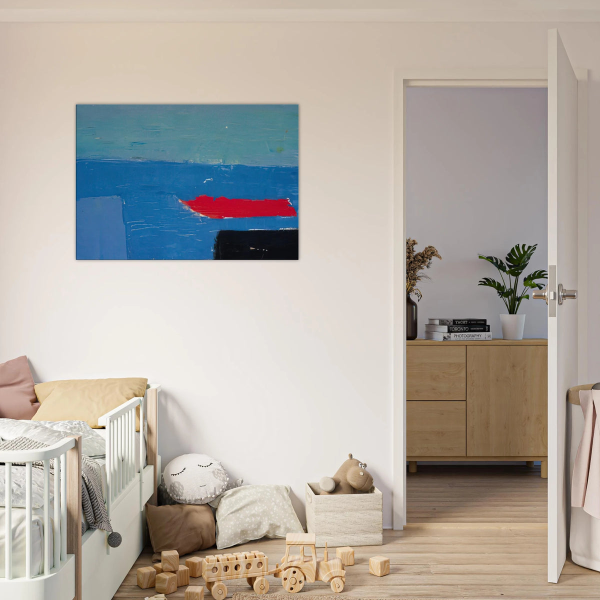 Bâteau - Lyrical Abstraction Canvas | Nicolas de Stael Canvas | Nicolas De Stael Shop