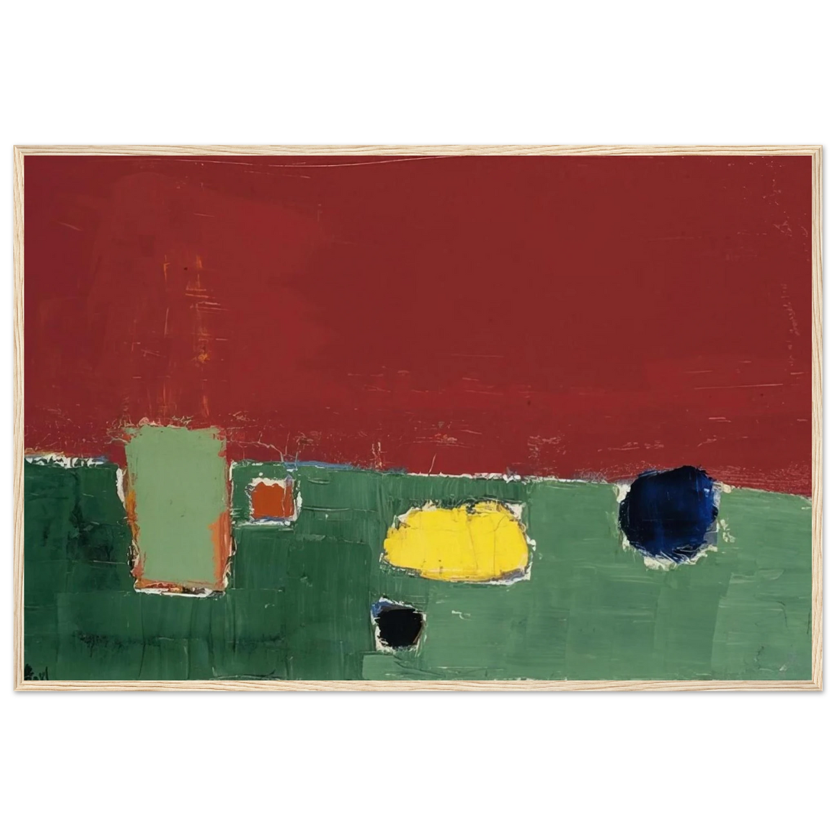 Nature morte - 1952 Framed Poster | Nicolas de Stael Framed Prints Wall Art | Nicolas De Stael Shop