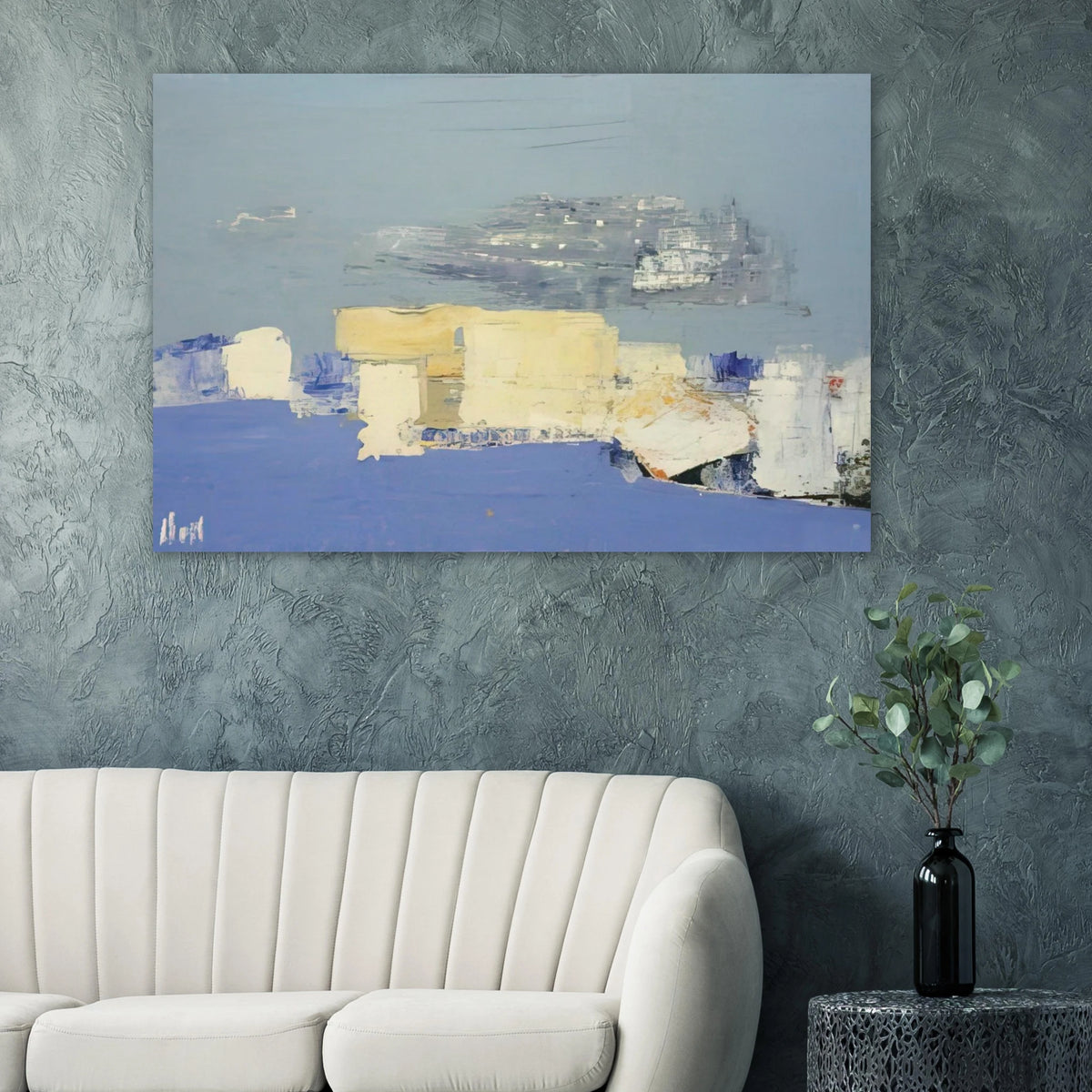 Paysage méditerranéen - Art Informel Poster | Nicolas de Stael Poster | Nicolas De Stael Shop