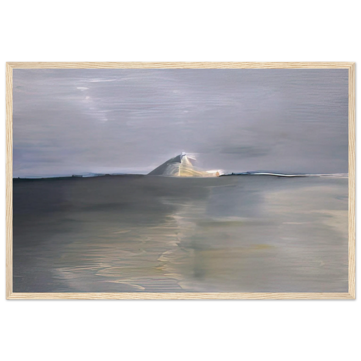 Marine au cap - Lyrical Abstraction Framed Poster | Nicolas de Stael Framed Prints Wall Art | Nicolas De Stael Shop