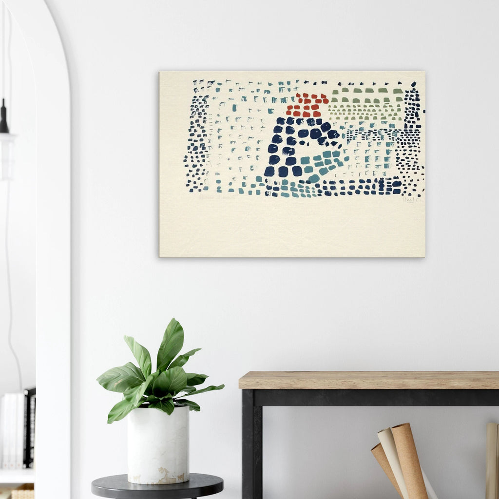 Study in Colour No. 1 Woimant Staël 93 - Art Informel Canvas | Nicolas de Stael Canvas | Nicolas De Stael Shop