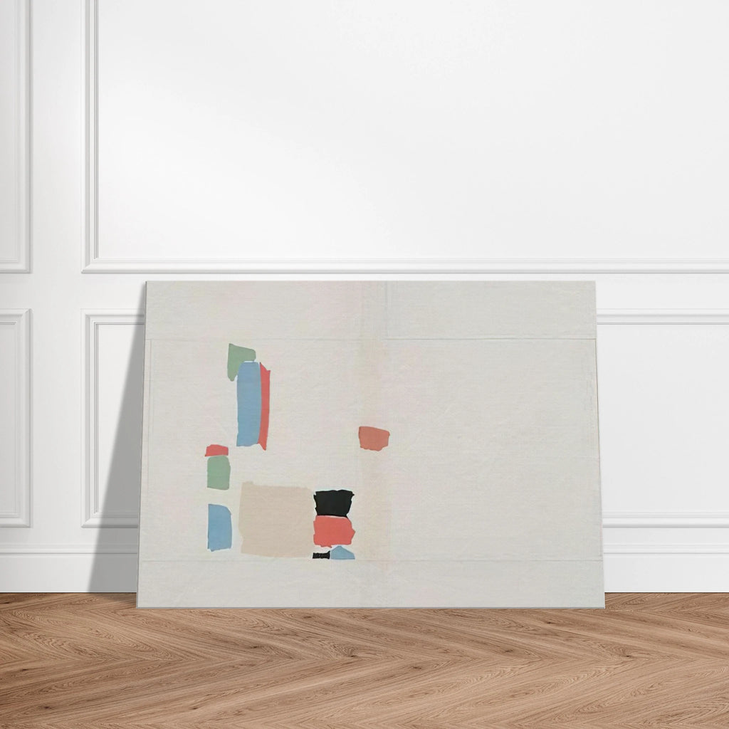 Abstract Composition - Lyrical Abstraction Canvas | Nicolas de Stael Canvas | Nicolas De Stael Shop