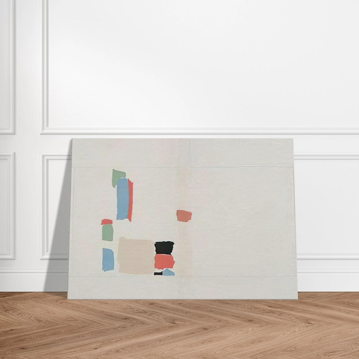 Abstract Composition - Lyrical Abstraction Canvas | Nicolas de Stael Canvas | Nicolas De Stael Shop