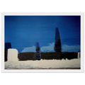 Fiesole - 1953 Framed Poster | Nicolas de Stael Framed Prints Wall Art | Nicolas De Stael Shop